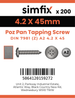 Simfix product label - 7981CA242045Z-T
