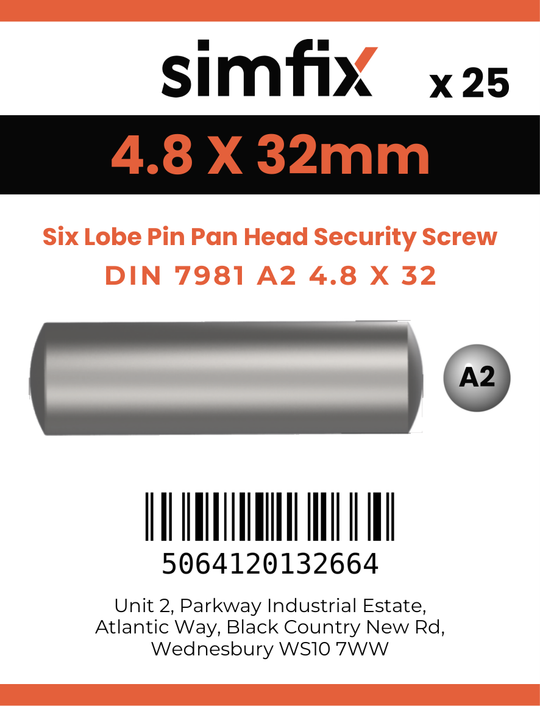 Simfix product label - 7981CA248032TPINSP-D