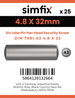 Simfix product label - 7981CA248032TPINSP-D