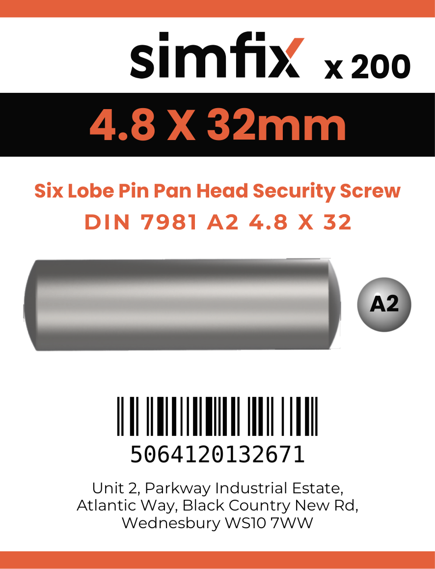 Simfix product label - 7981CA248032TPINSP-T