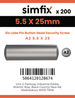 Simfix product label - 7981CA255025TPIN-T