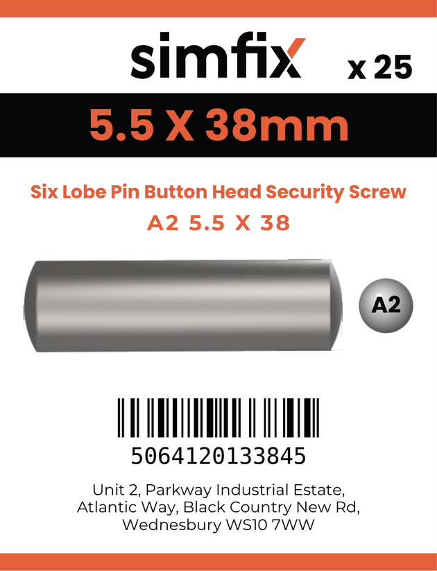 Simfix product label - 7981CA255038TPIN-D