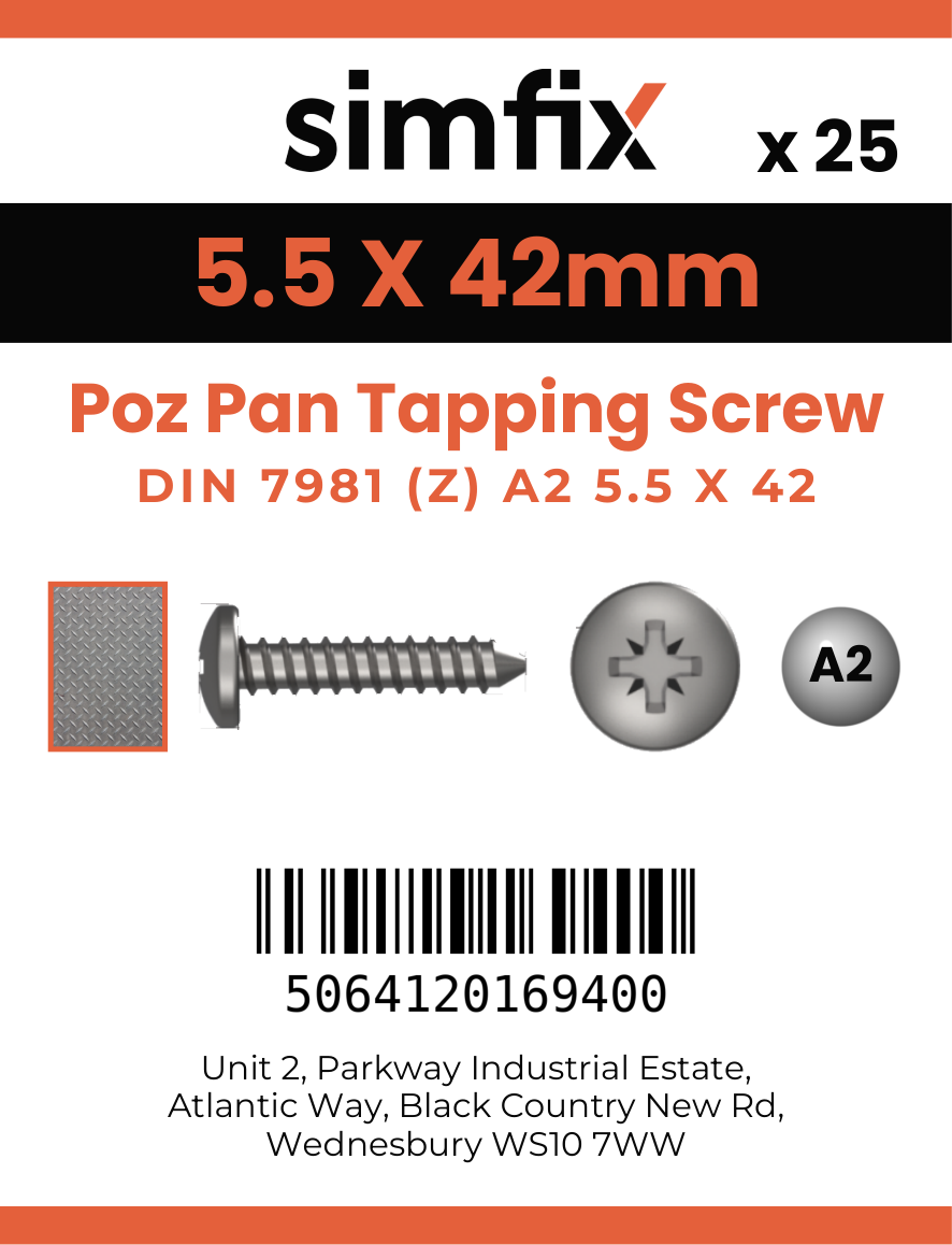 Simfix product label - 7981CA255042Z-D
