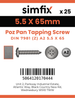 Simfix product label - 7981CA255065Z-D