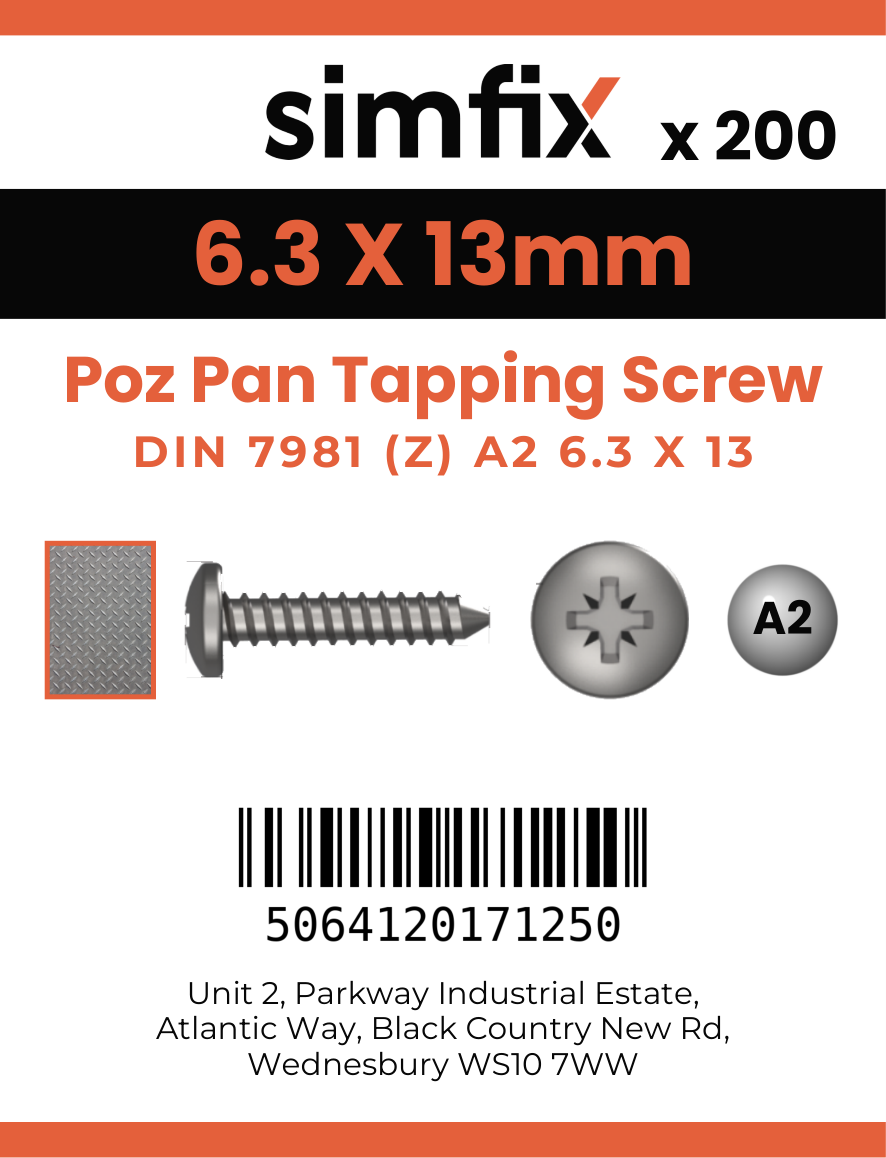 Simfix product label - 7981CA263013Z-T