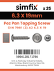 Simfix product label - 7981CA263019Z-D