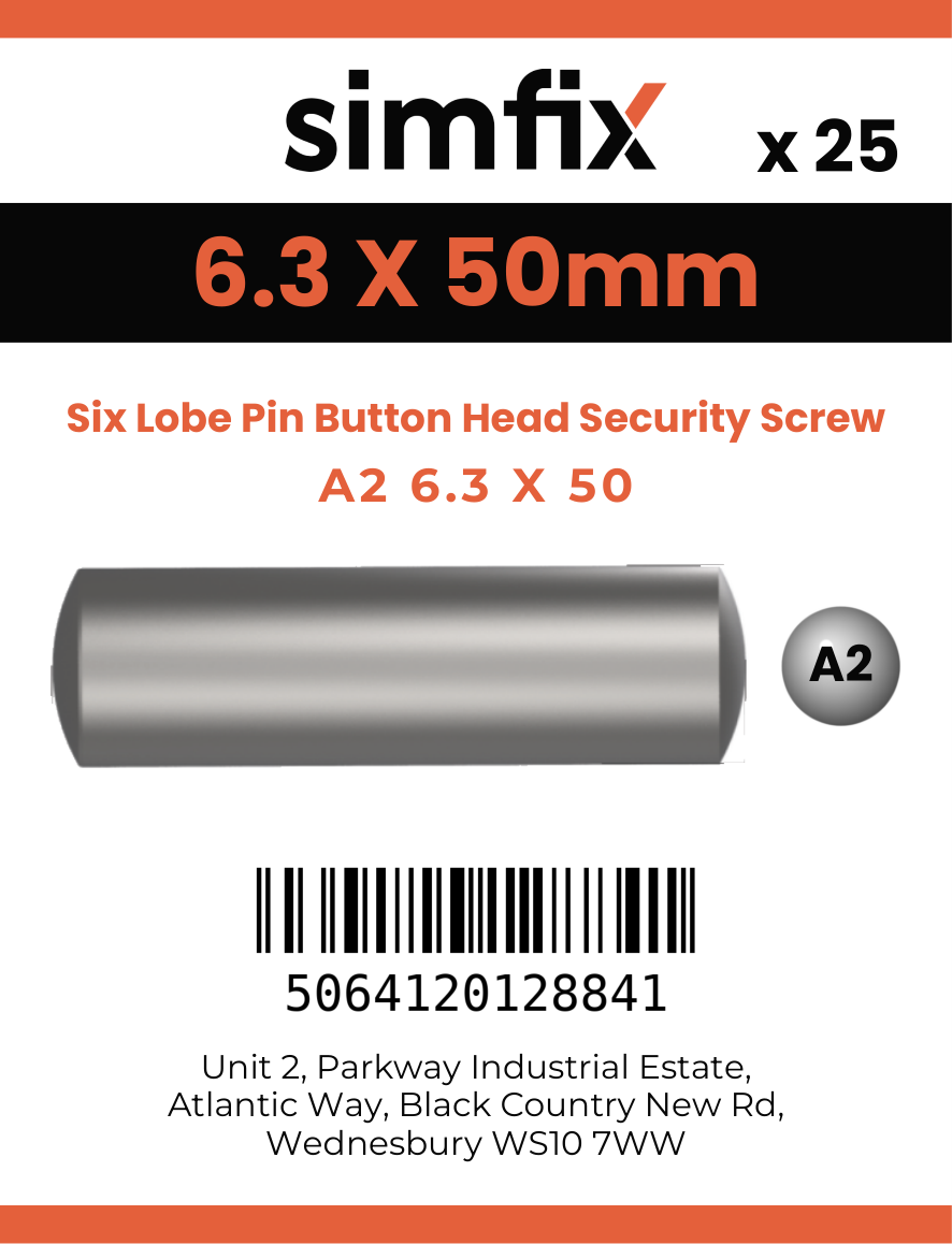 Simfix product label - 7981CA263050TPIN-D