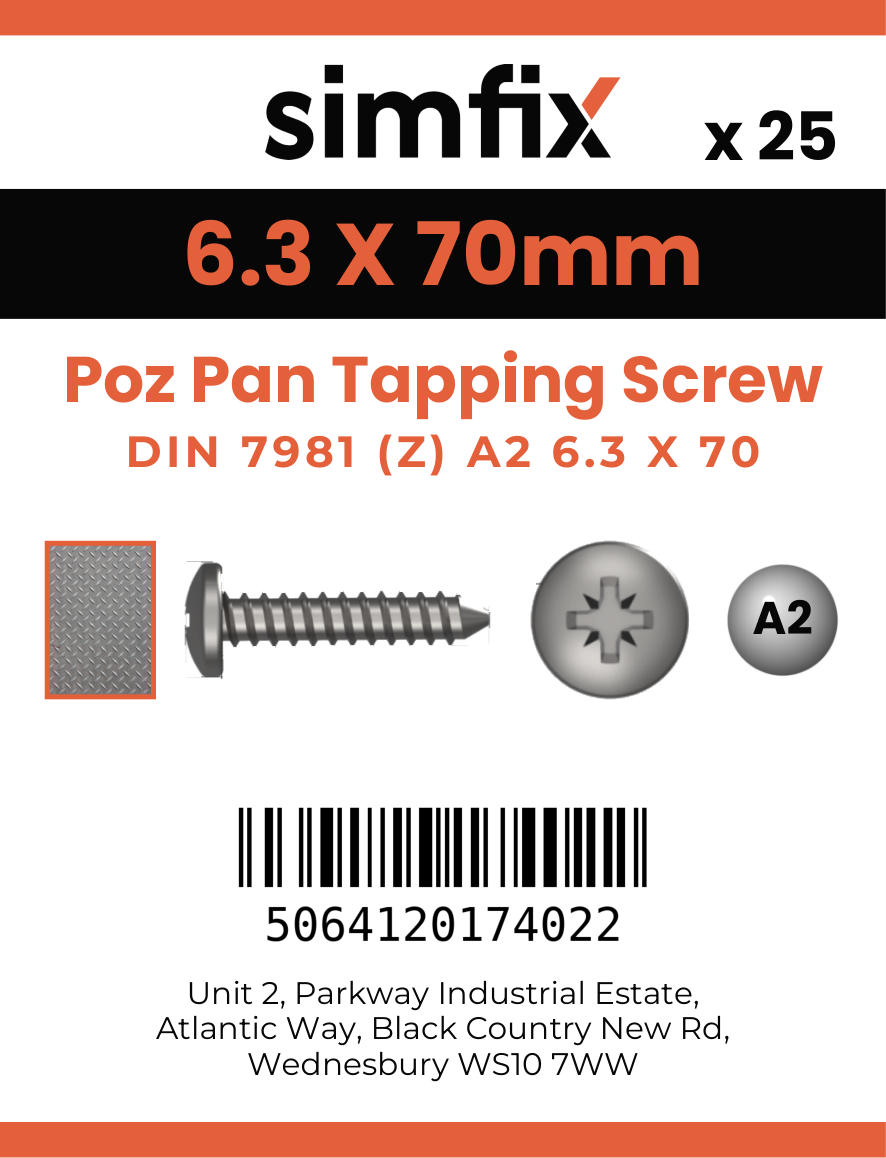 Simfix product label - 7981CA263070Z-D