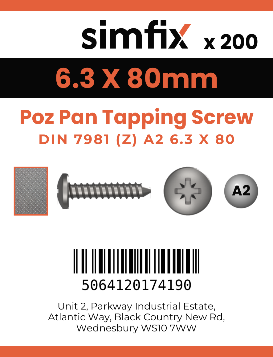 Simfix product label - 7981CA263080Z-T