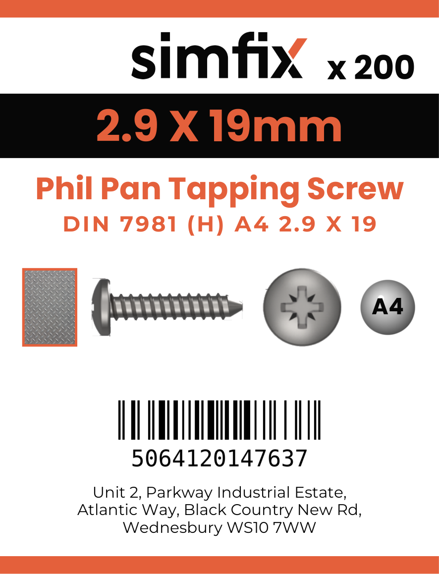 Simfix product label - 7981CA429019-T