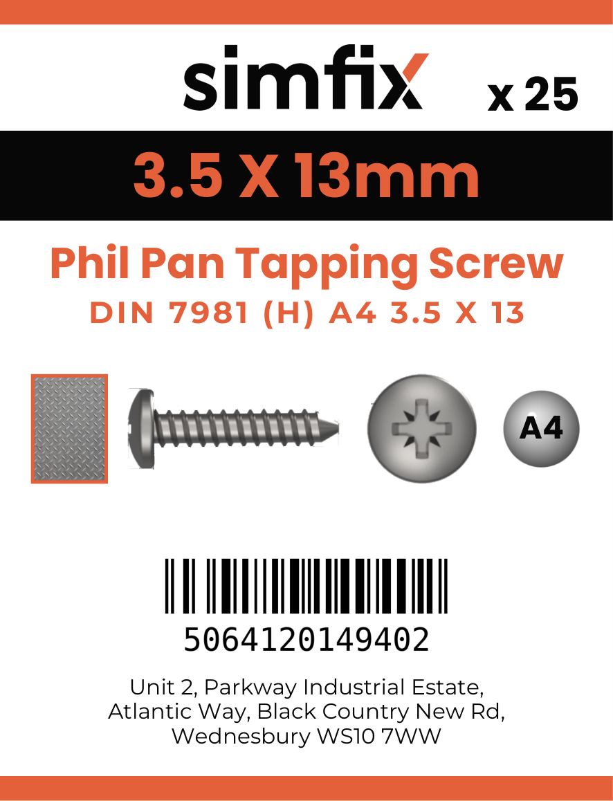 Simfix product label - 7981CA435013-D