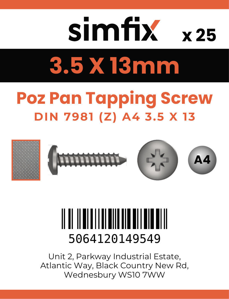 Simfix product label - 7981CA435013Z-D