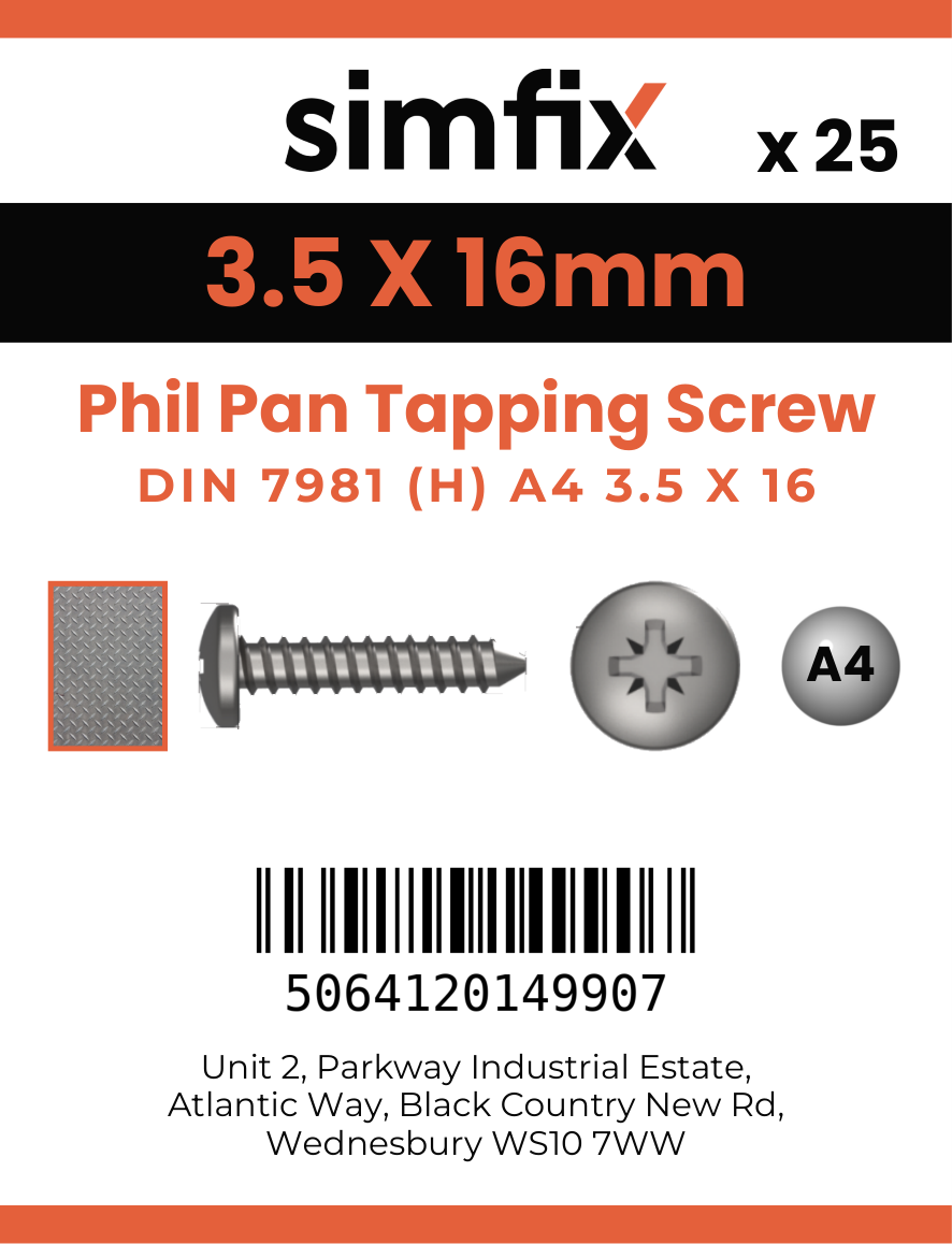 Simfix product label - 7981CA435016-D