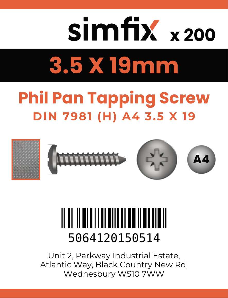 Simfix product label - 7981CA435019-T