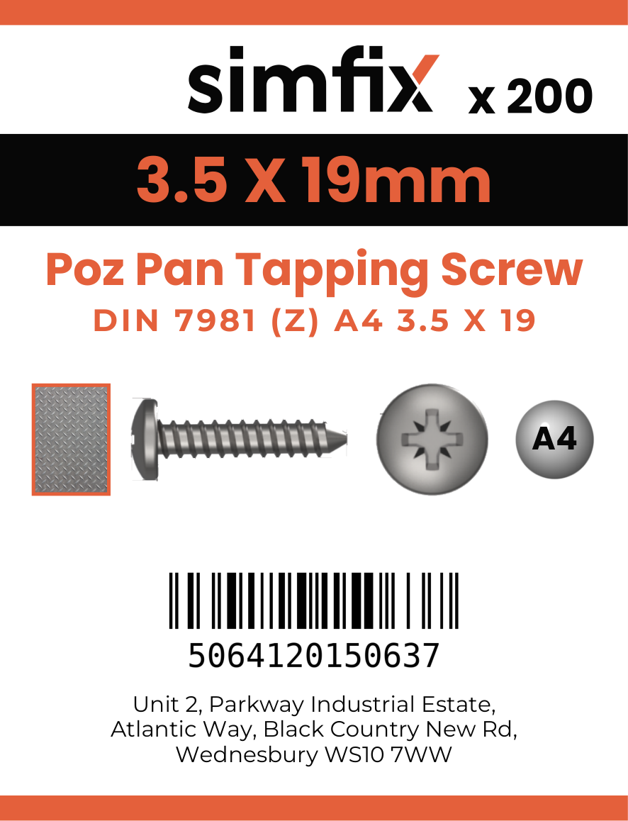 Simfix product label - 7981CA435019Z-T