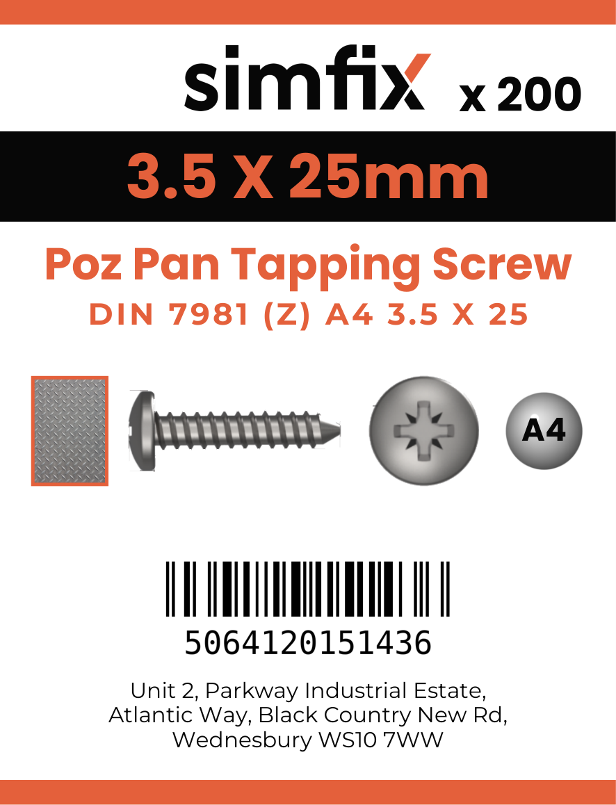 Simfix product label - 7981CA435025Z-T