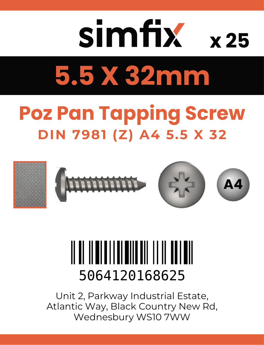 Simfix product label - 7981CA455032Z-D