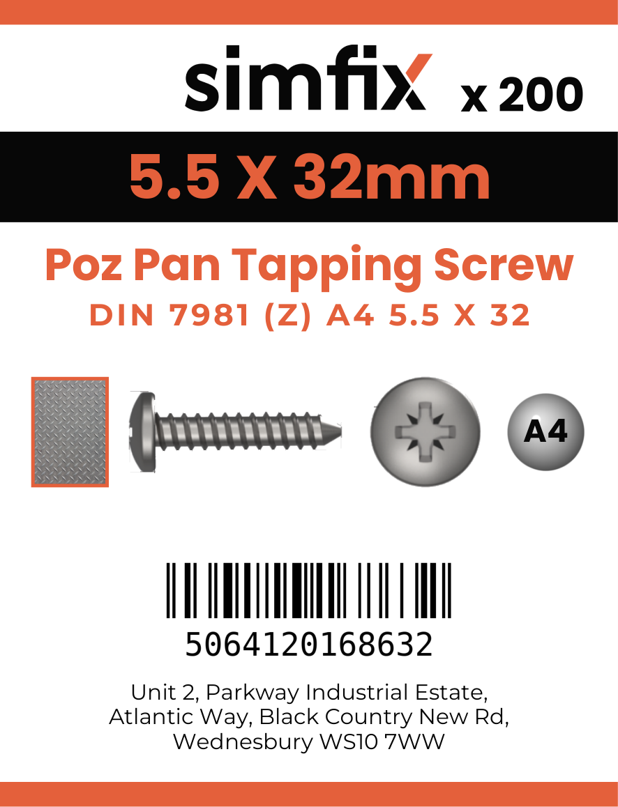 Simfix product label - 7981CA455032Z-T