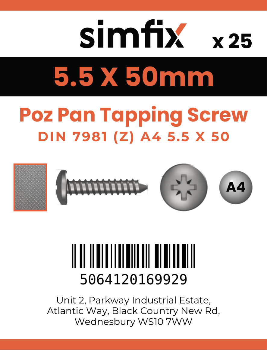 Simfix product label - 7981CA455050Z-D
