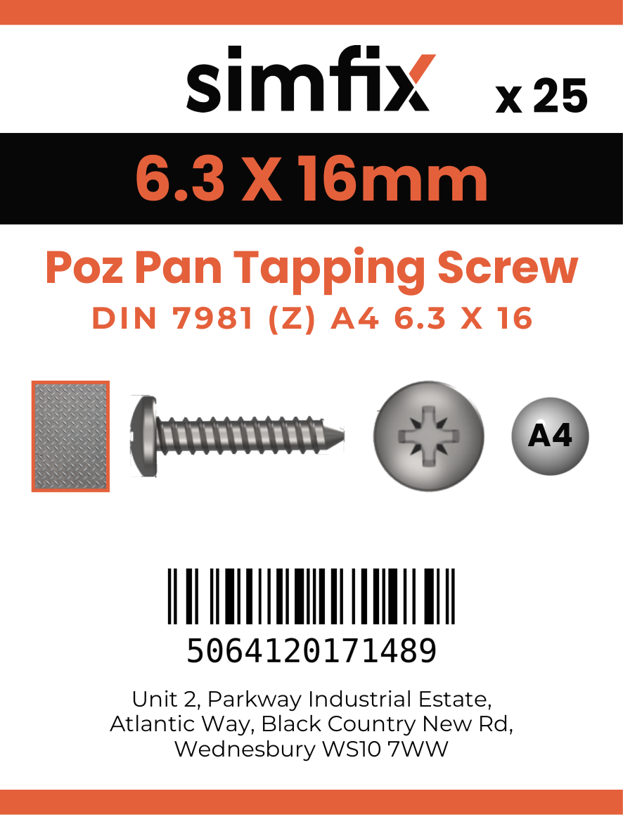 Simfix product label - 7981CA463016Z-D