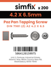 Simfix product label - 7981FA242006Z-T