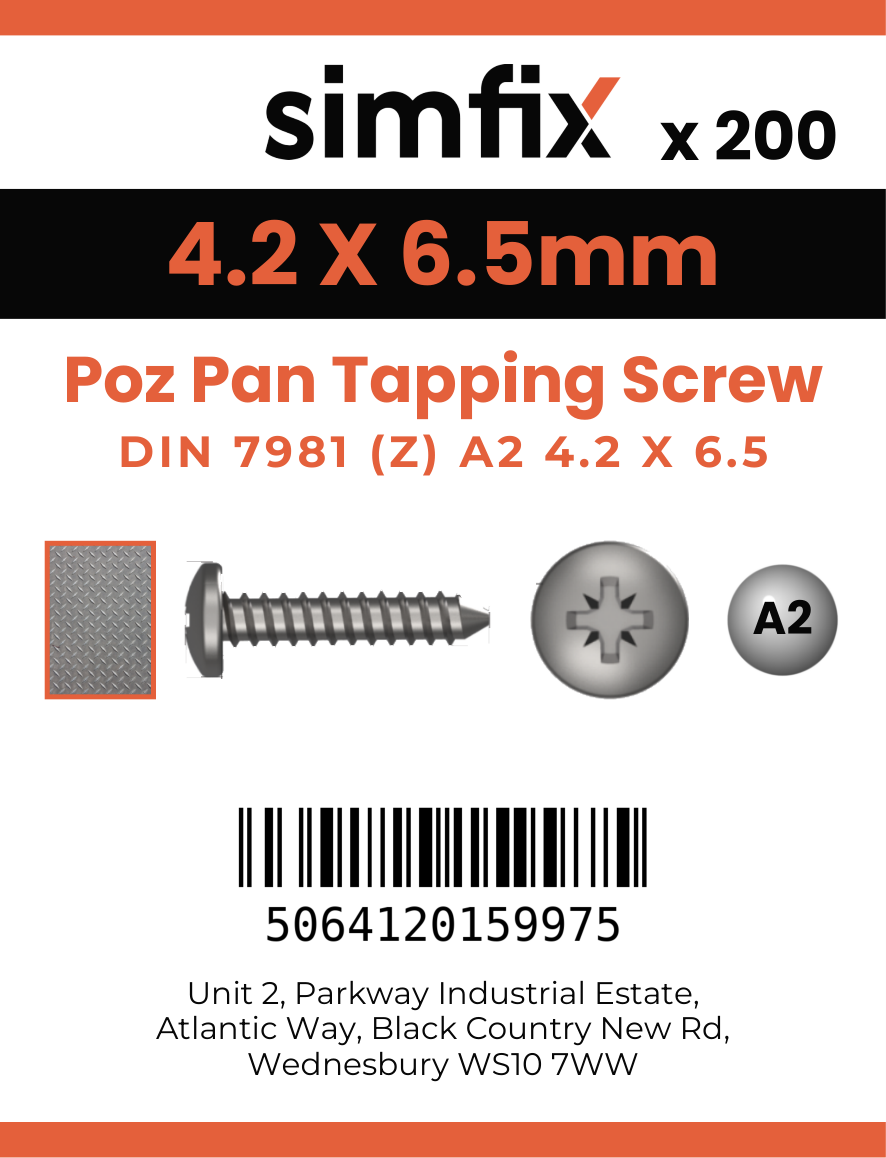 Simfix product label - 7981FA242006Z-T