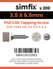 Simfix product label - 7982CA235006-T