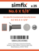 Simfix product label - 7982CA235016TPIN-D