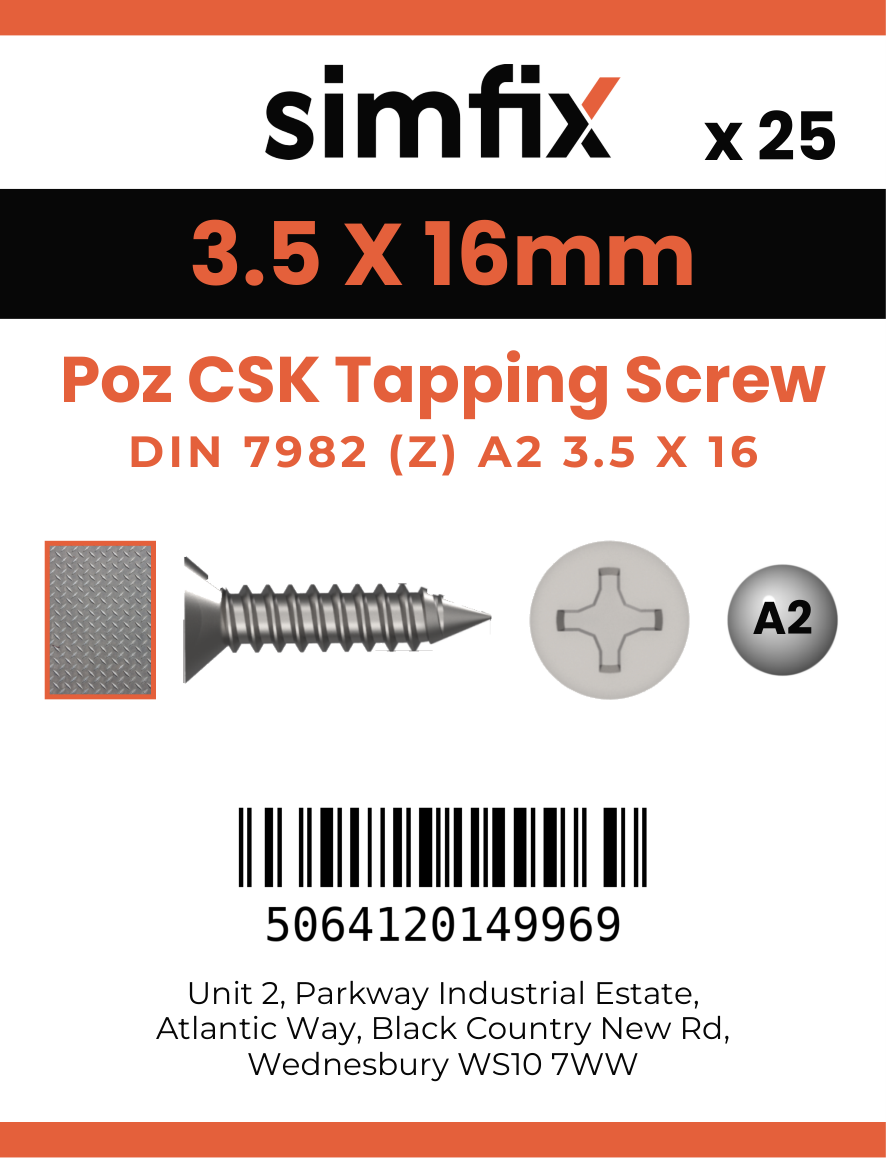 Simfix product label - 7982CA235016Z-D