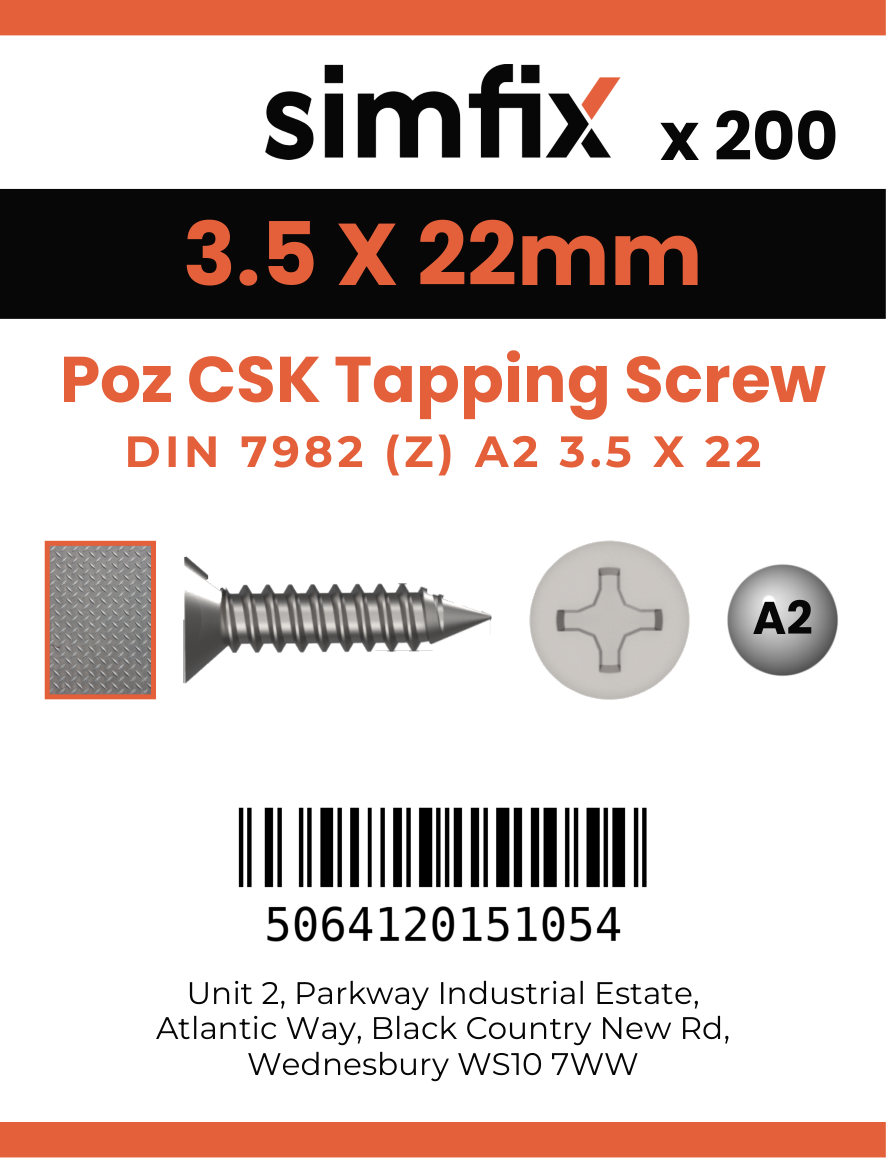 Simfix product label - 7982CA235022Z-T
