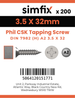 Simfix product label - 7982CA235032-T
