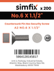 Simfix product label - 7982CA235038PIN-T