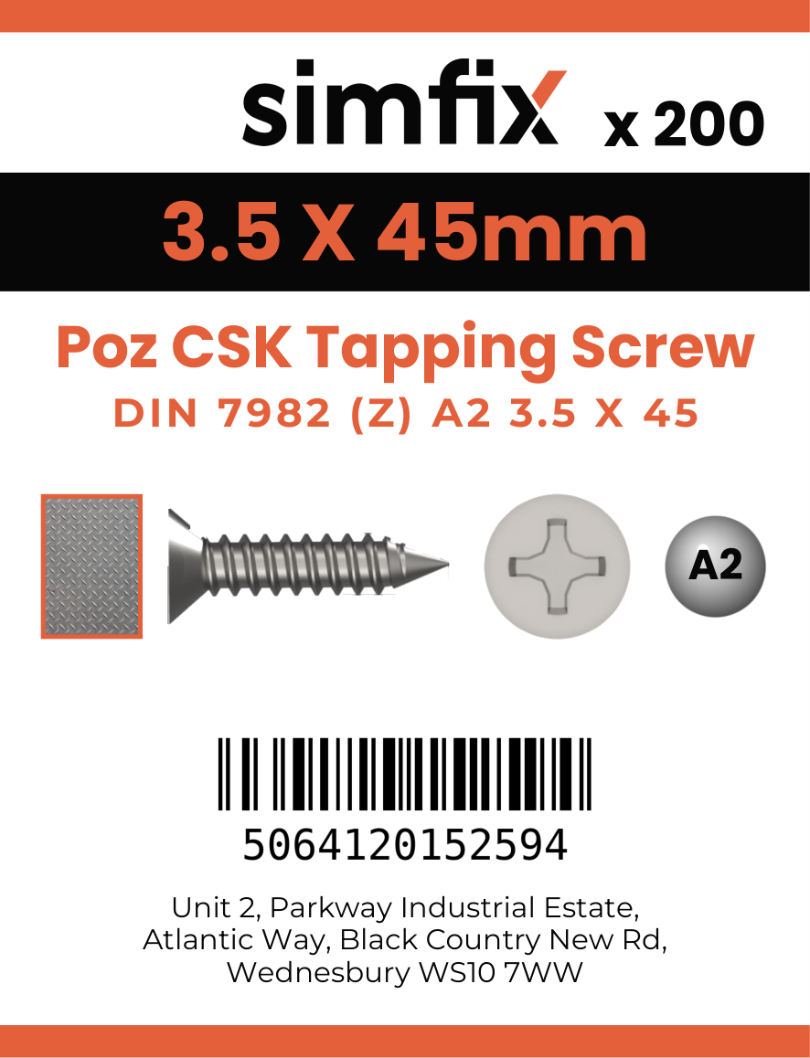 Simfix product label - 7982CA235045Z-T