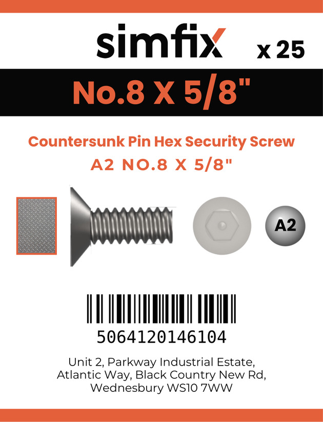 Simfix product label - 7982CA242016PIN-D