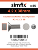 Simfix product label - 7982CA242038PIN-D