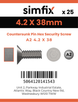 Simfix product label - 7982CA242038PIN-D