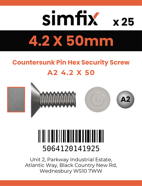Simfix product label - 7982CA242050PIN-D