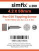 Simfix product label - 7982CA242050Z-T