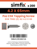 Simfix product label - 7982CA242065Z-T