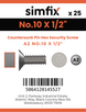 Simfix product label - 7982CA248013PIN-D