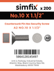 Simfix product label - 7982CA248038PIN-T