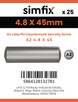 Simfix product label - 7982CA248044TPIN-D