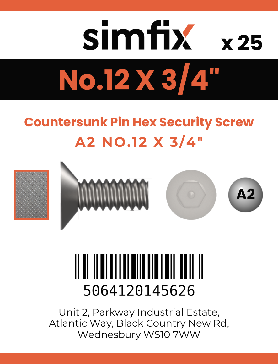 Simfix product label - 7982CA255019PIN-D
