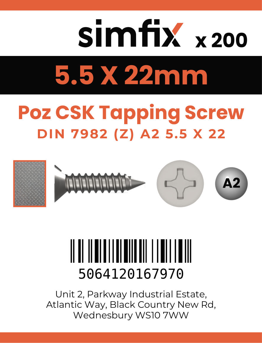 Simfix product label - 7982CA255022Z-T