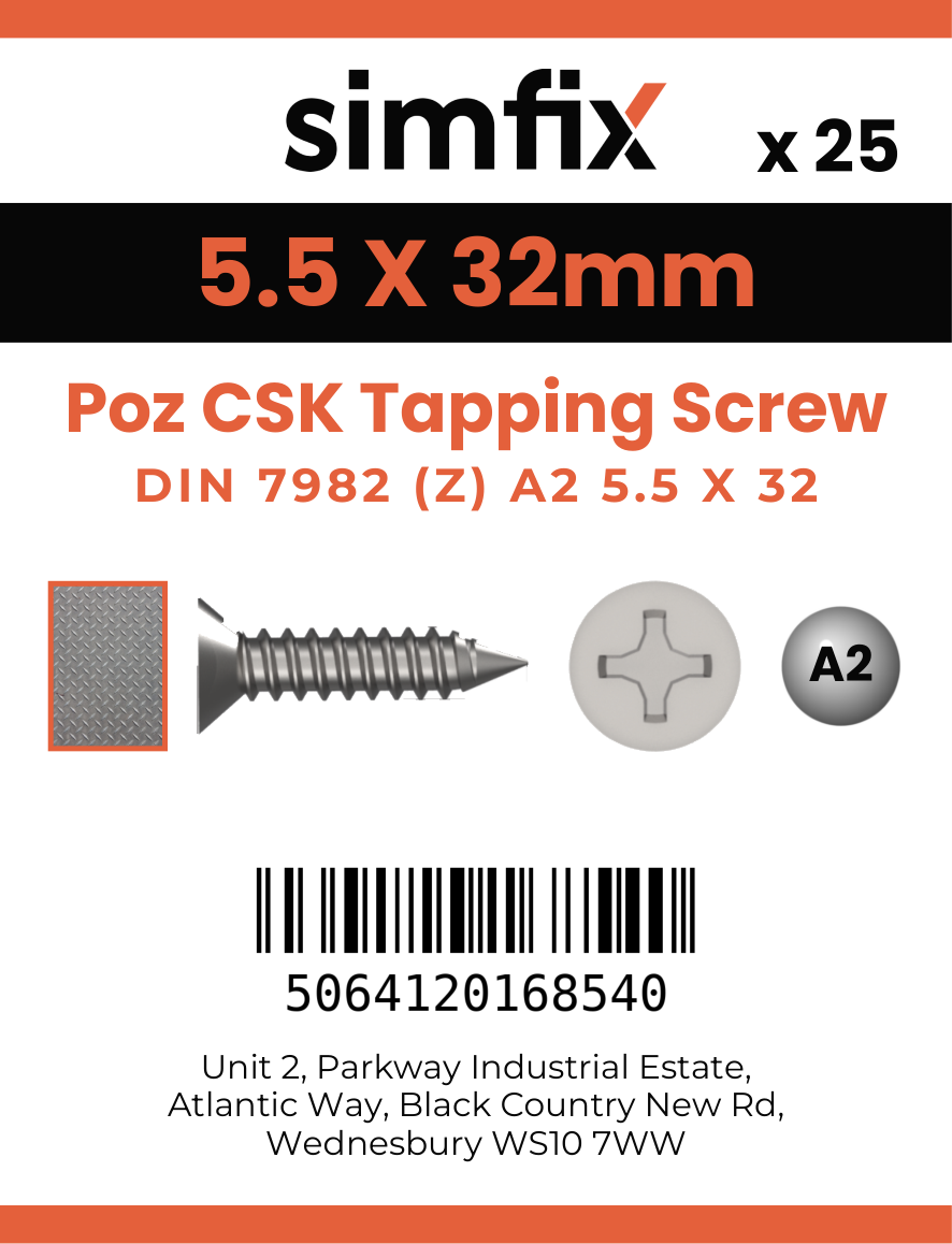 Simfix product label - 7982CA255032Z-D
