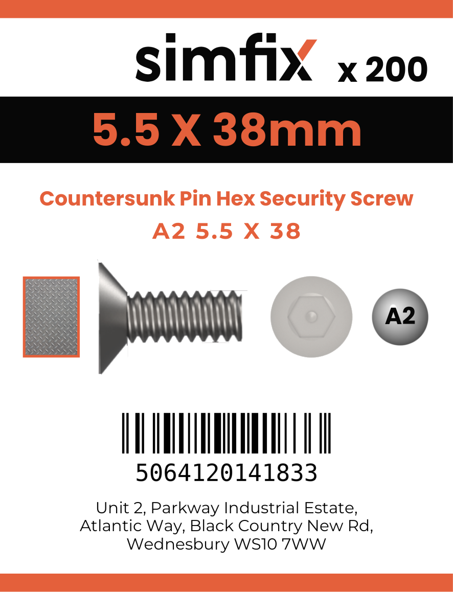 Simfix product label - 7982CA255038PIN-T