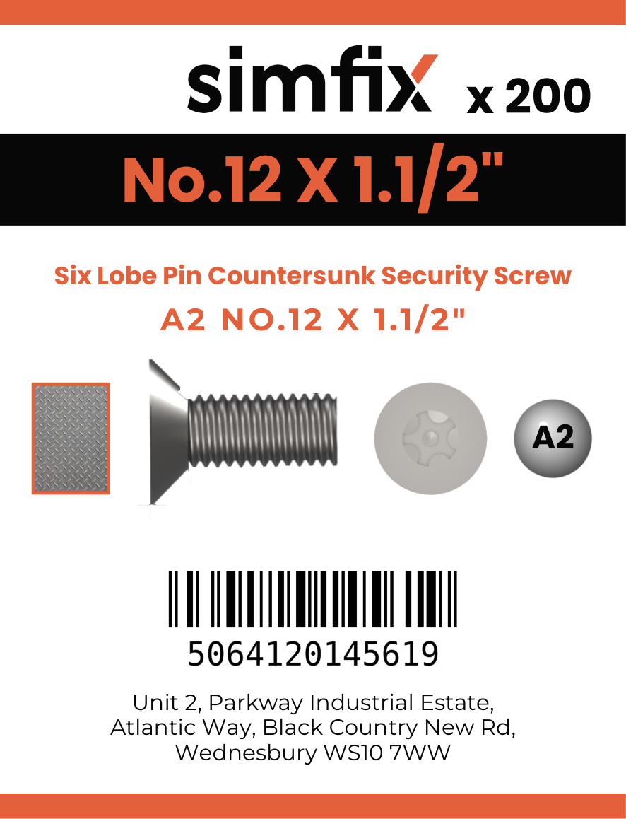 Simfix product label - 7982CA255038TPIN-T