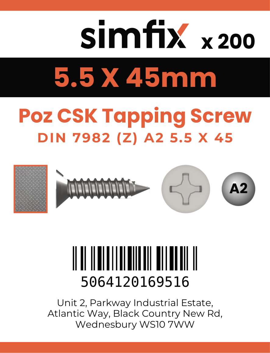 Simfix product label - 7982CA255045Z-T
