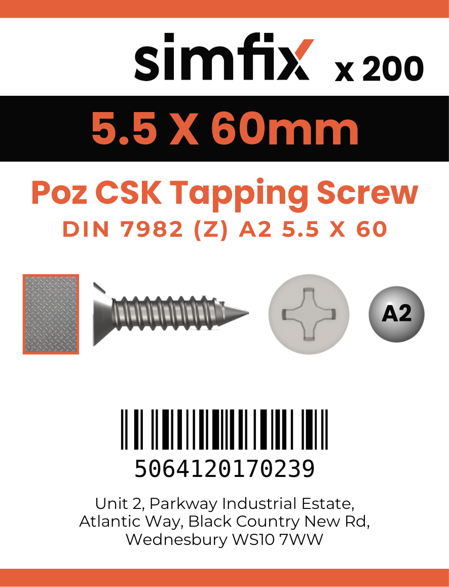 Simfix product label - 7982CA255060Z-T