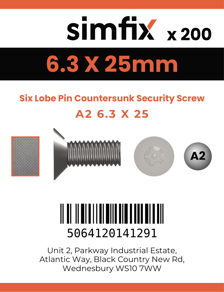 Simfix product label - 7982CA263025TPIN-T